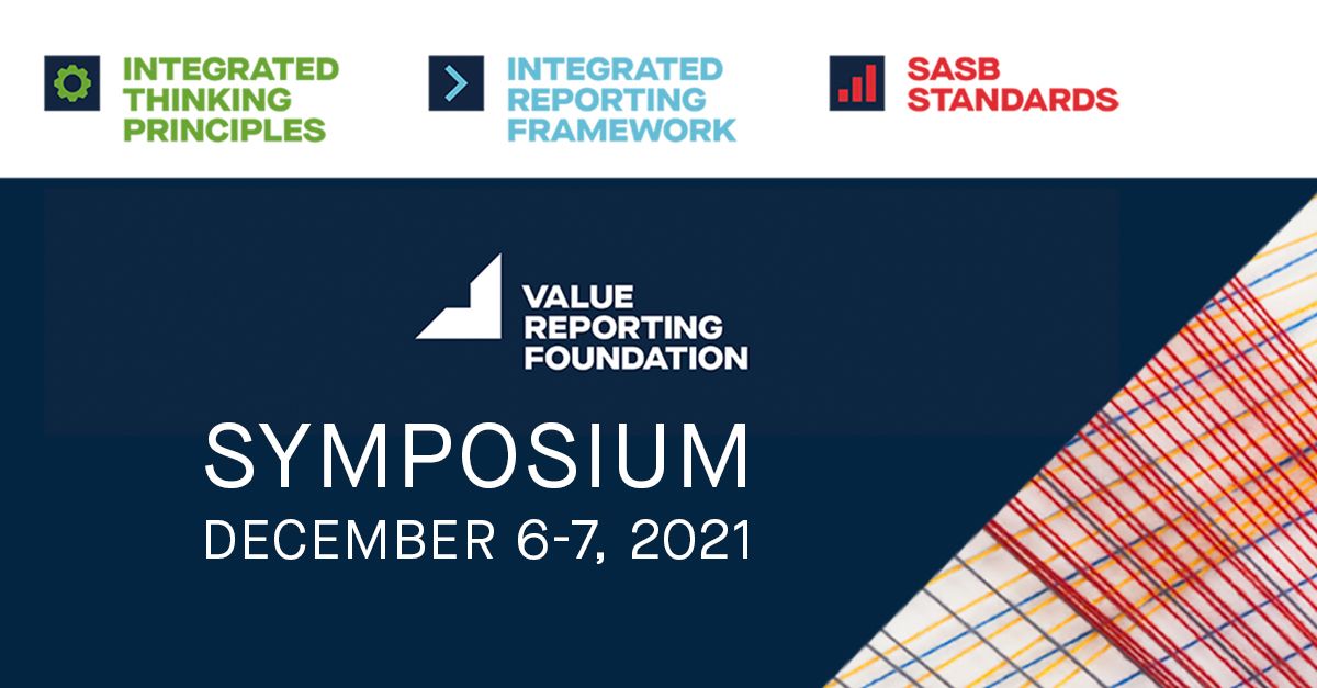 Greenstone Sponsors the 2021 Value Reporting Foundation Symposium