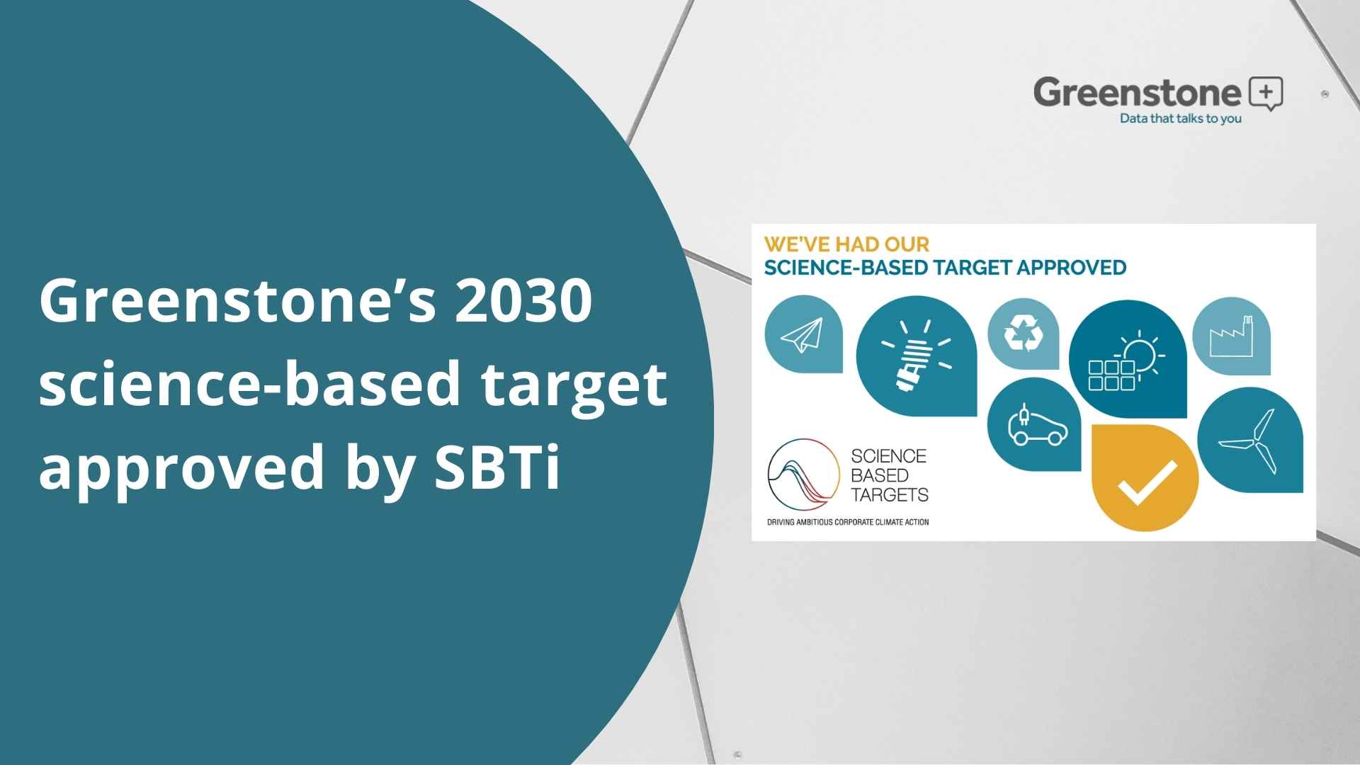 Greenstone’s 2030 science-based target approved by SBTi