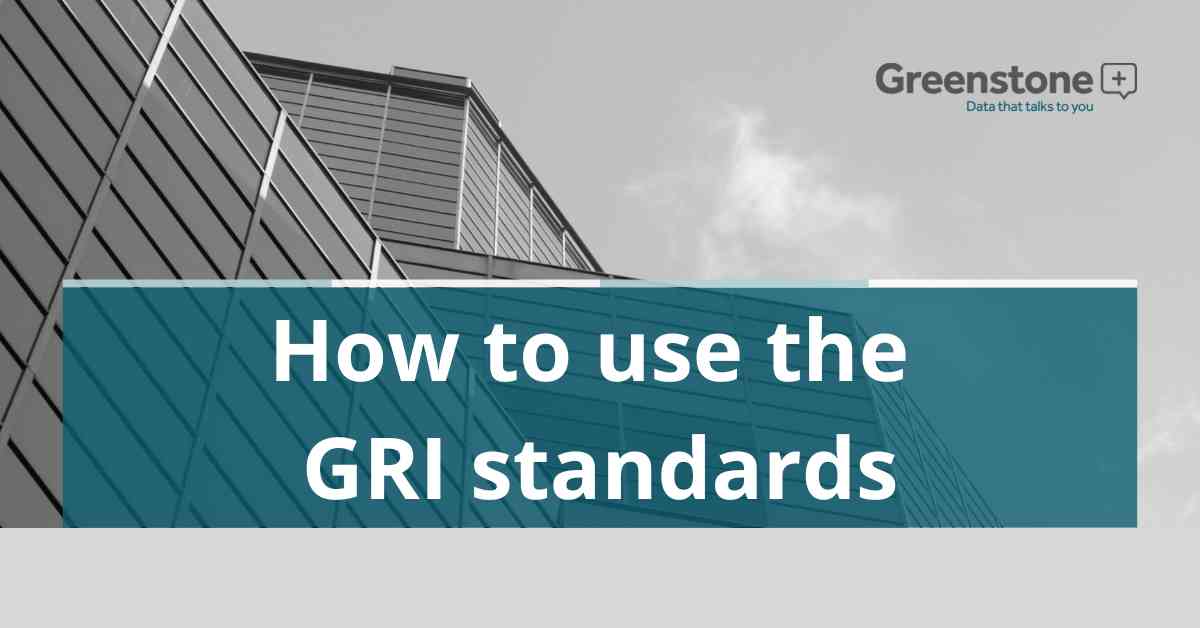 How to use the GRI standards