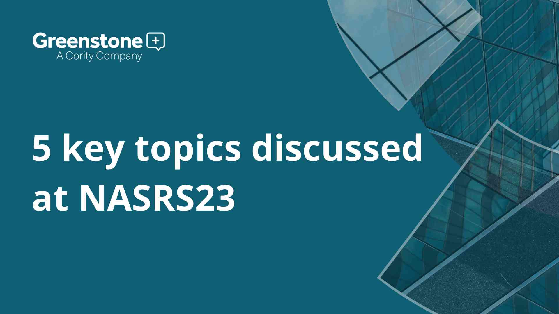 5 key topics discussed at NASRS23