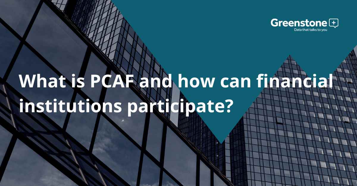 What is PCAF and how can financial institutions participate?