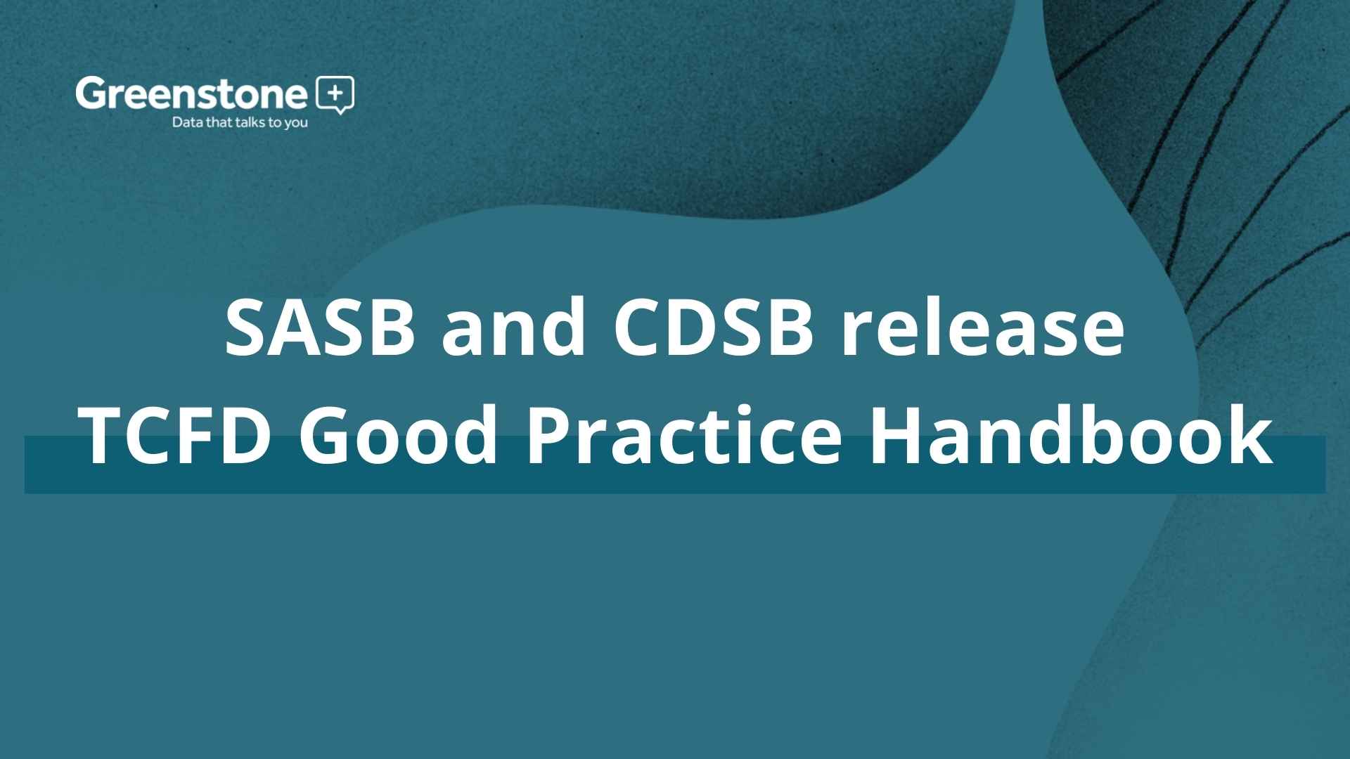 SASB and CDSB release TCFD Good Practice Handbook