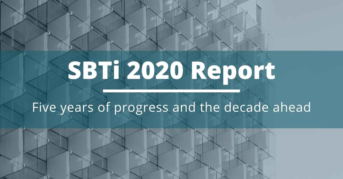 SBTi 2020 report