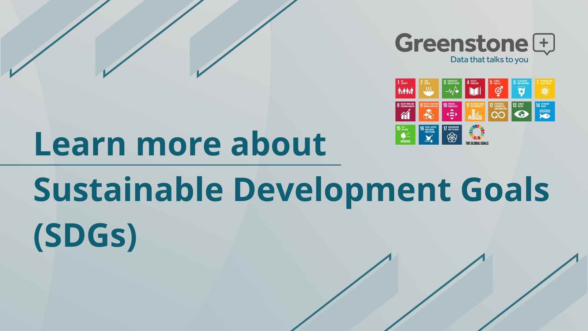 Greenstone & Sustainable Development Goals (SDGs)