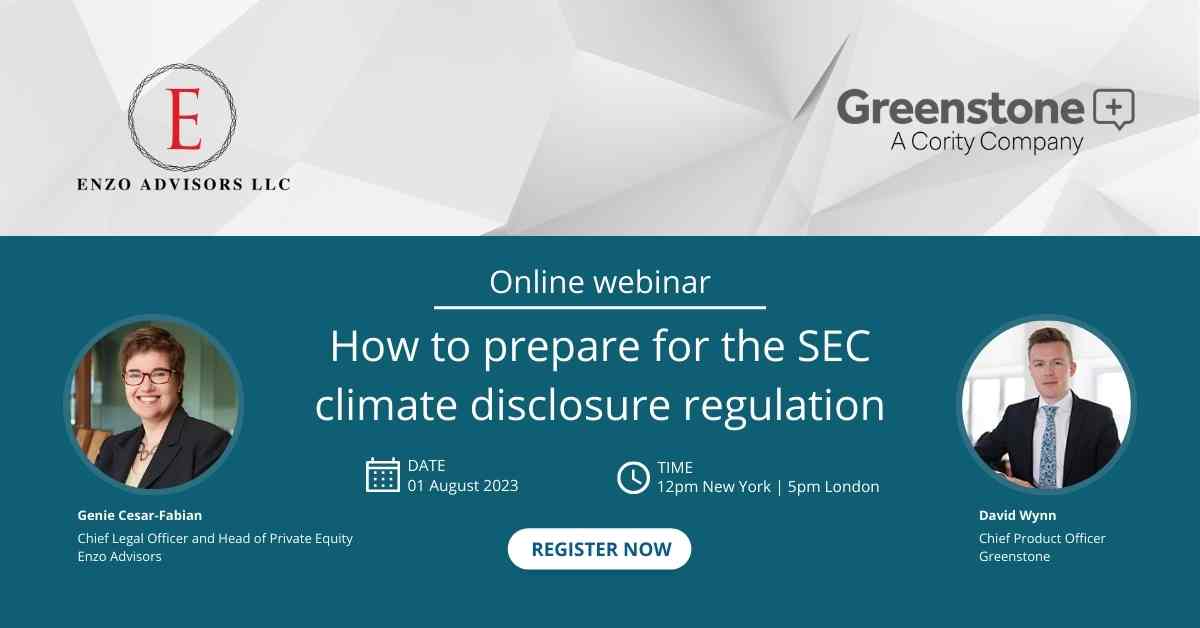 How to prepare for the SEC climate disclosure regulation