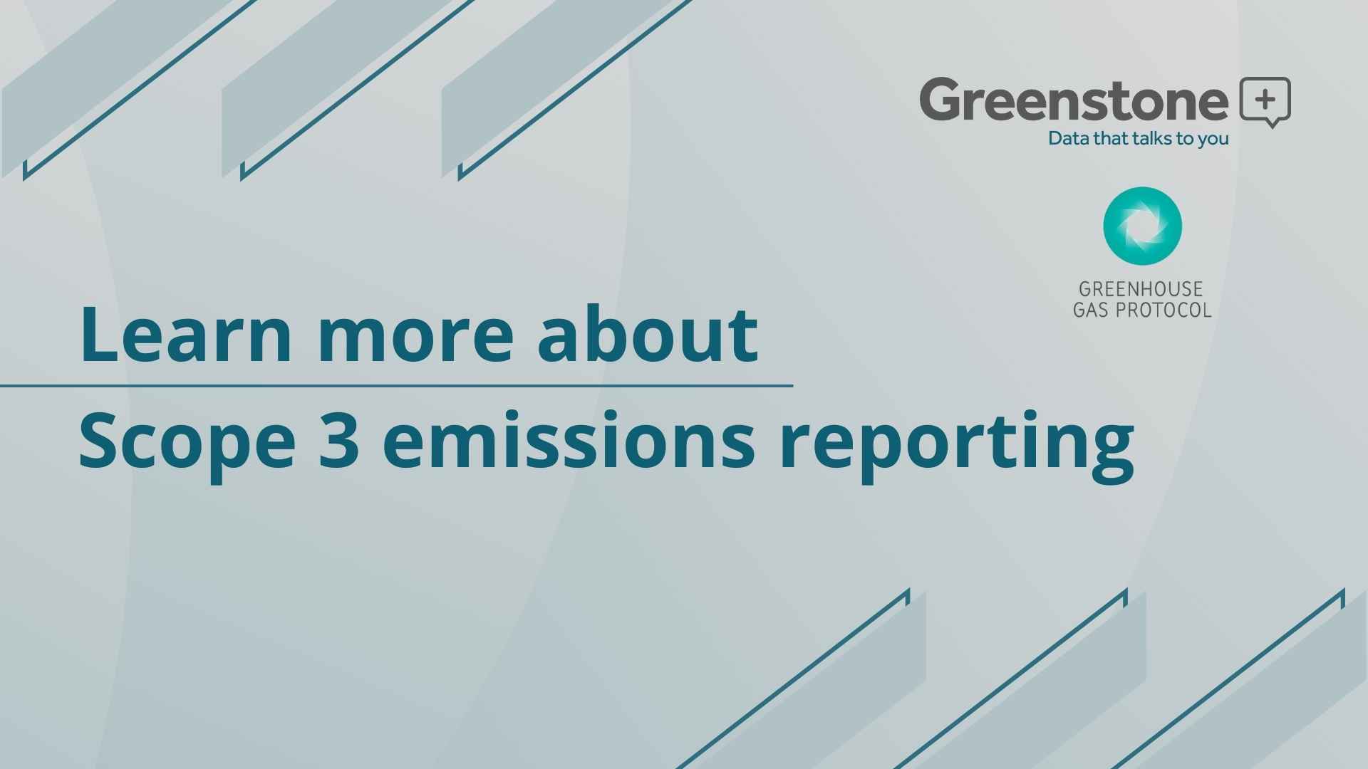 Greenstone & Scope 3 emissions calculation and reporting
