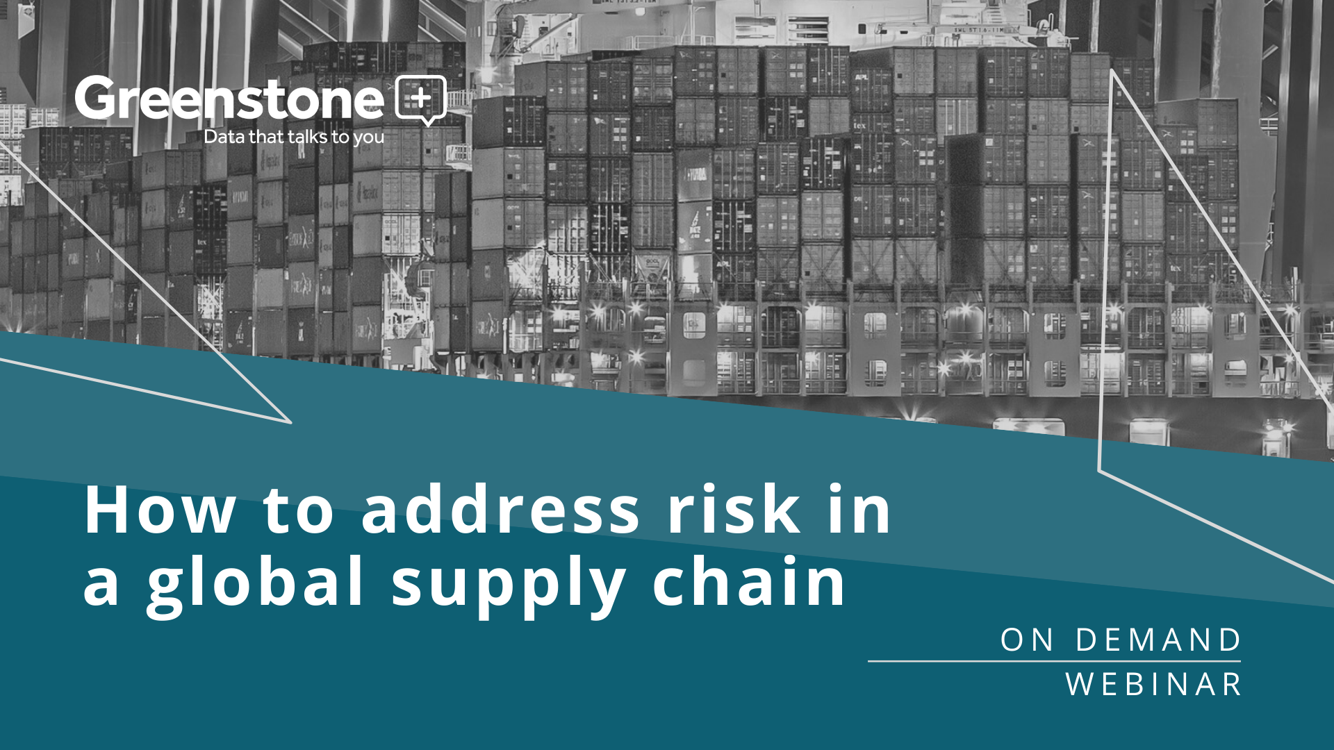 How to address risk in a global supply chain