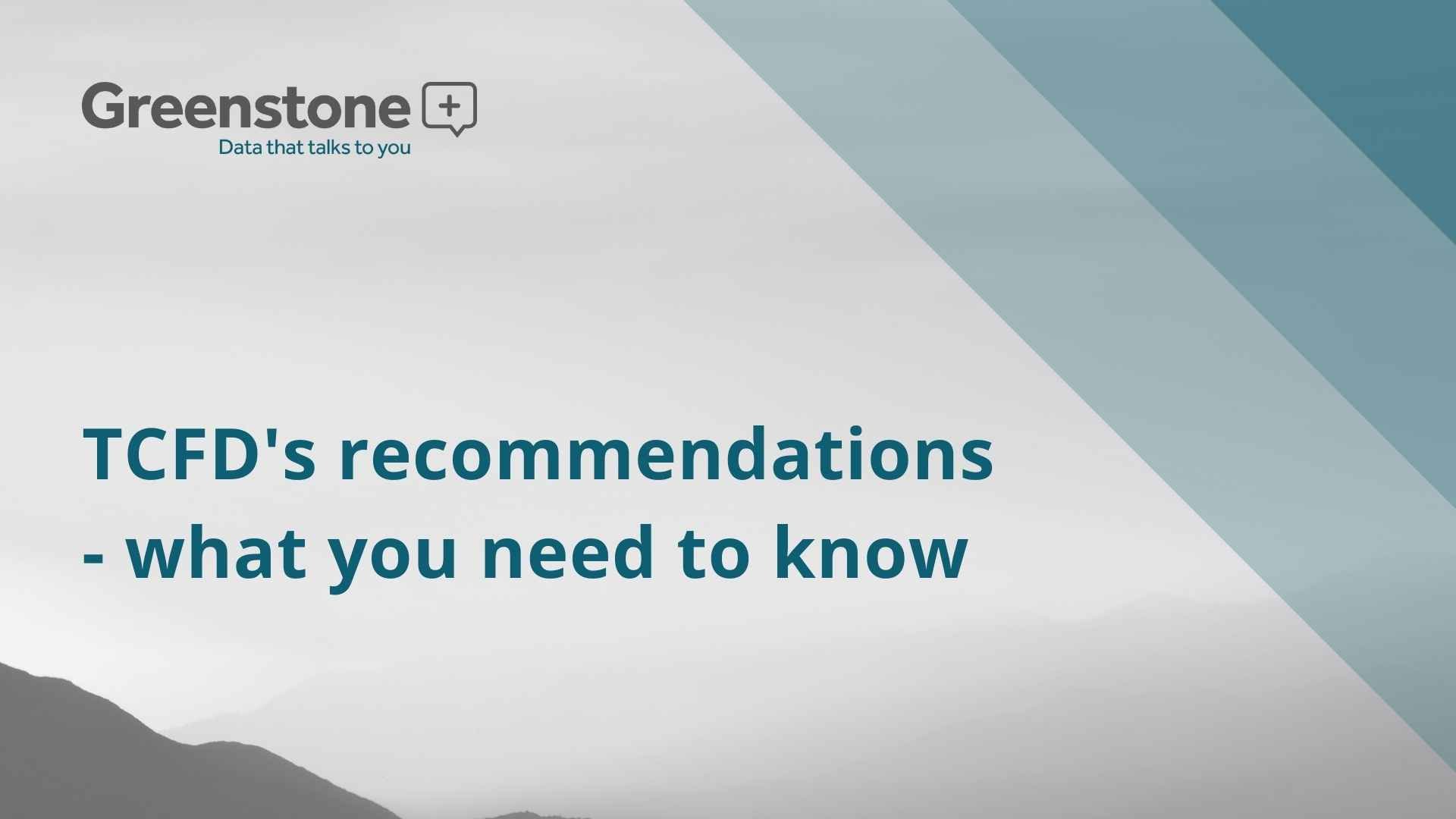 TCFD's recommendations - what you need to know