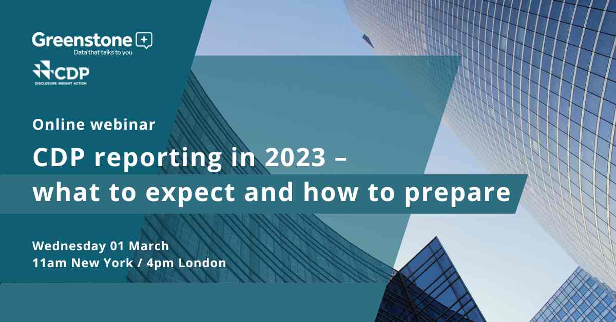 CDP reporting in 2023 – what to expect and how to prepare