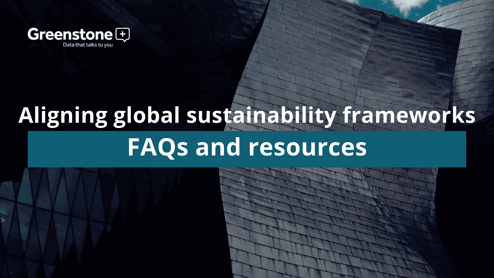 Aligning global sustainability frameworks - FAQs and resources