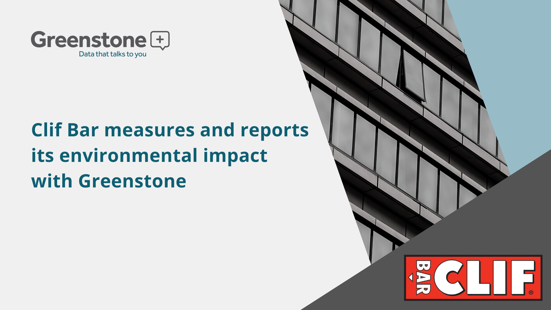 Clif Bar measures and reports its environmental impact with Greenstone