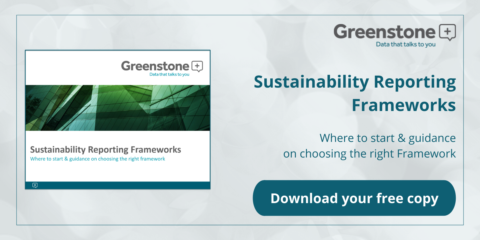 Global sustainability reporting frameworks guide