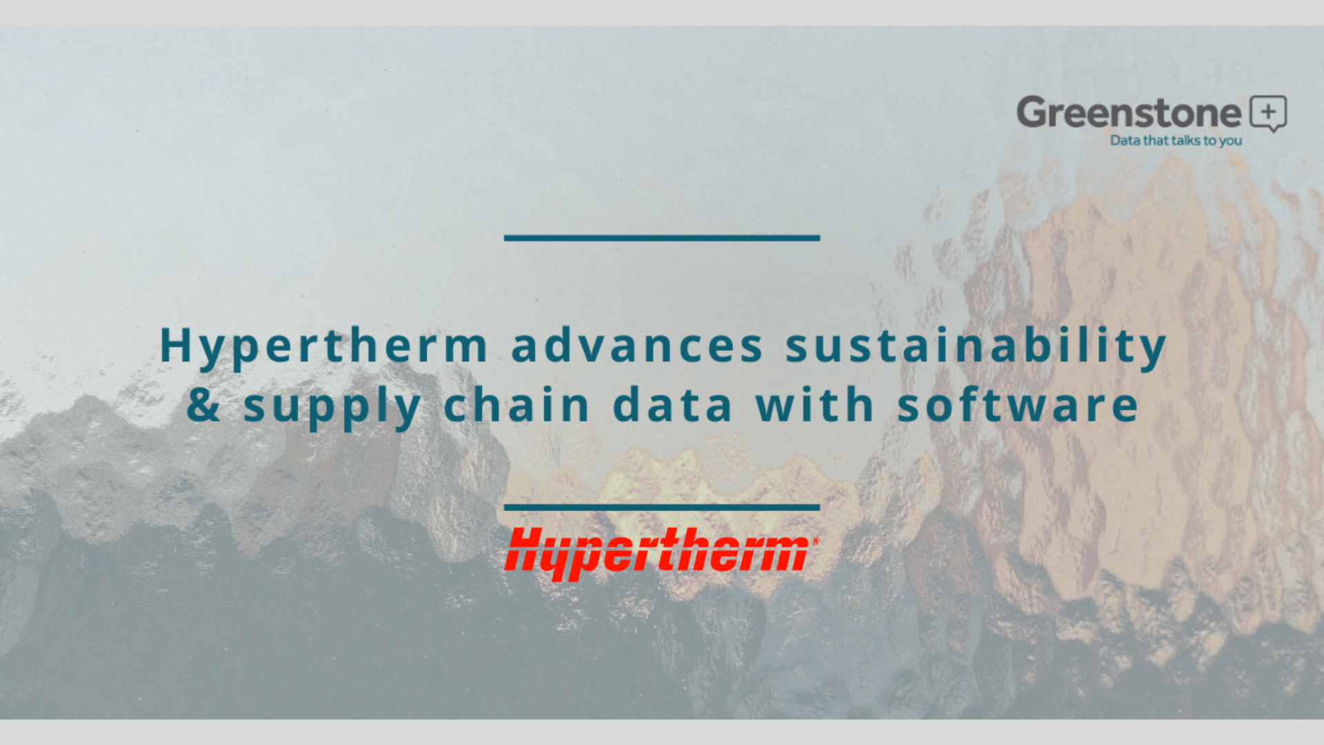 Hypertherm advances sustainability & supply chain data with software