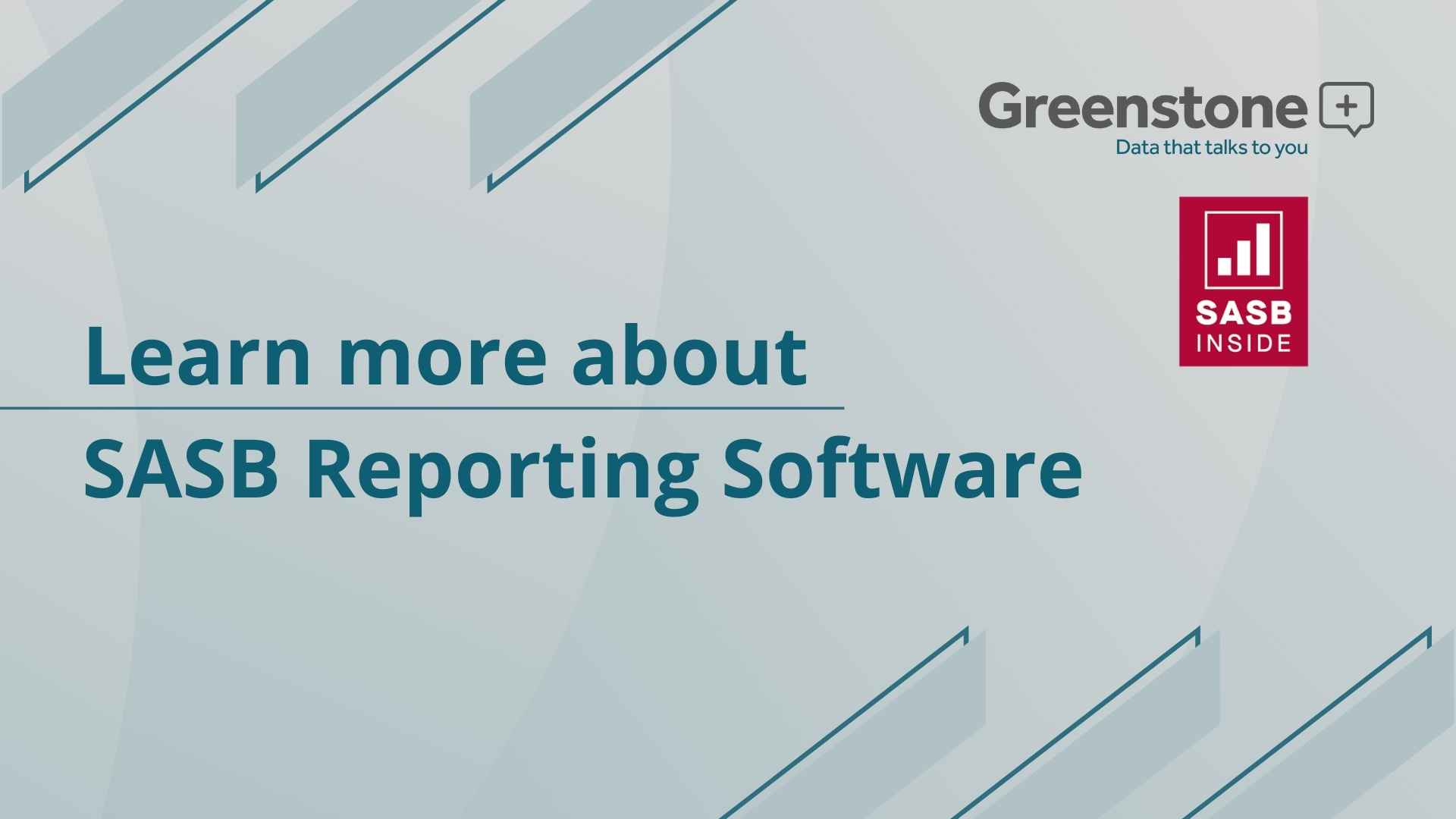 Greenstone & SASB reporting software