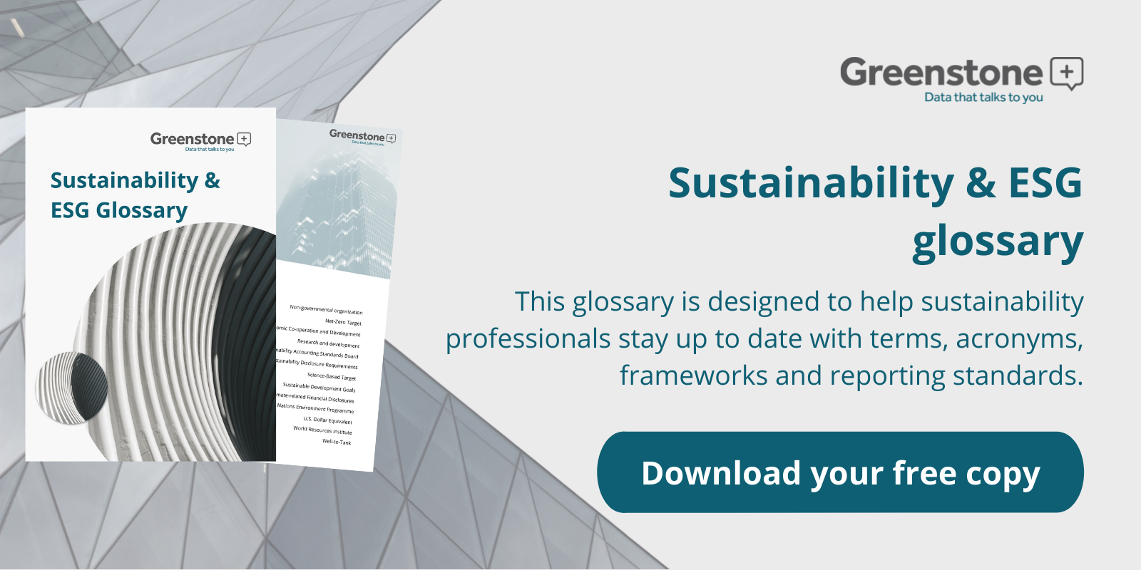 Sustainability & ESG Glossary