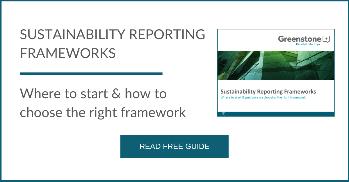 Global sustainability reporting frameworks guide